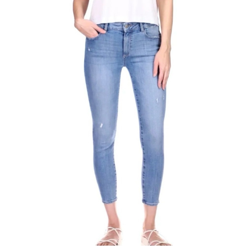 DL1961 Cloud Distress Skinny Jeans